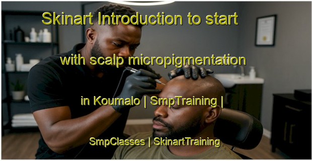 Skinart Introduction to start with scalp micropigmentation in Koumalo | SmpTraining | SmpClasses | SkinartTraining-Togo